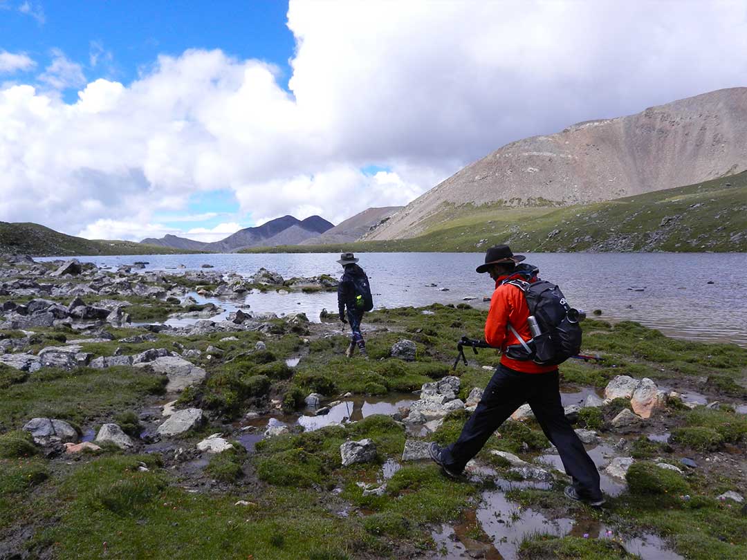 The ganden to samye trek in tibet